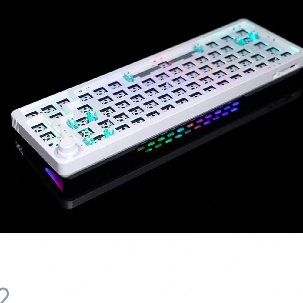 GamaKay 2.4G Wired Bluetooth 3 Mode Mechanical Keyboard LK67 Modular DIY Gamma